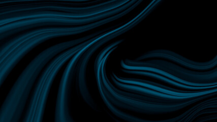 Dark teal color background Or deep sea color The surface is soft, beautifully swaying.