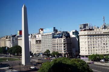 Obelisco na cidade de Buenos Aires / Argentina