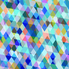 Multicolored abstract romb background. Vector desing.