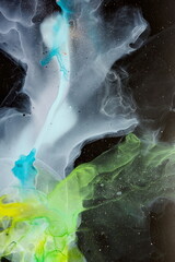 Currents of translucent hues, snaking metallic swirls, and foamy sprays of color shape the space and sea of these free-flowing textures. The marbling techniques, alcohol ink, modern abstract painting 