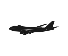 Fototapeta na wymiar airplane icon image wallpaper illustration. image of an object on a gray background vector