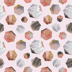 Abstract pattern. Texture inspired by miscronature. Endless vector texture. Print for fabric, wall paper, textile print, scrapbook paper, wrapping paper, notebook covers, cosmetics packing