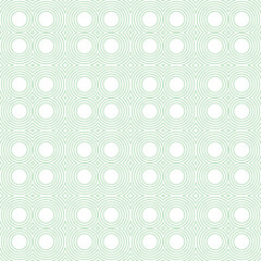 Abstract fantasy striped thin line round geometric seamless pattern. Creative mosaic, tile background.