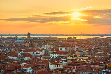 Venice at sunset