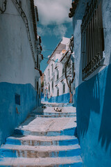 narrow street Morocco