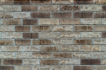 Background, brick wall of gray color