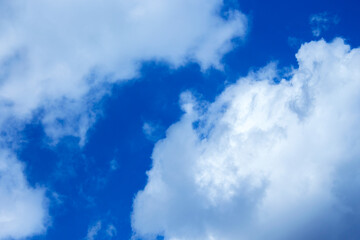 blue sky with clouds