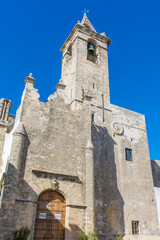 Fototapeta premium Iglesia del Divino Salvador en Vejer de la Frontera. Cádiz, Andalucía (España)
