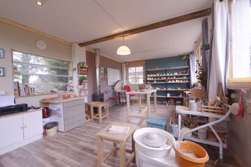 atelier de poterie