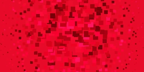Light Red vector layout with lines, rectangles.