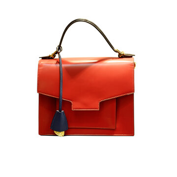 Stylish red woman's bag