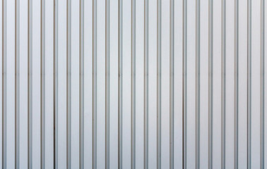 corrugated iron sheet, aluminum Facade of a warehouse as background texture