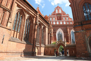 Church of St. Anne in Vilnius, Lithuania