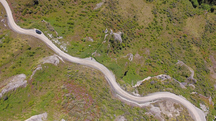 The roads to the mountains 