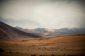 Fototapeta na wymiar image of the atacama desert