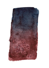 Hand drawn watercolor stain background