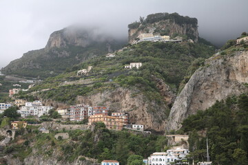 Obraz premium Amalfi and its Mediterranean coast, Italy