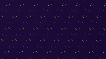 Geometric pattern where lines and shapes intersect with each other to form new patterns on dark purple gradient with copy space. Use background for logo. Simple illustration concept