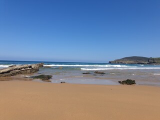 beach and sea