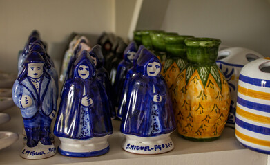 Ceramic manufacture, travel Azores, traditional pottery industry.