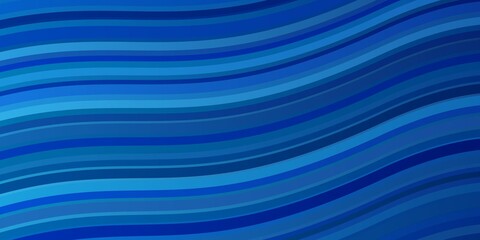 Light BLUE vector background with wry lines.