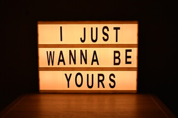 Obraz premium cardboard box with words