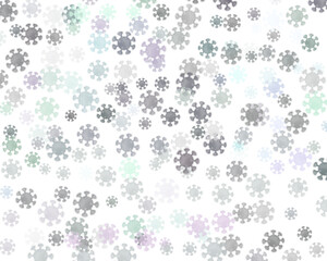 Coronavirus. Background. Coronavirus infection. Space for text.