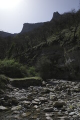 Basque countryside in a summer day