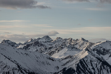 Winterliche Berglandschaft