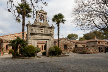 Fototapeta na wymiar Fachada de la Ermita de Los Remedios