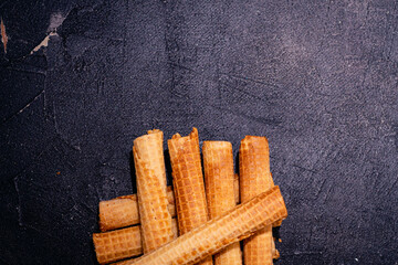 Cubanito sweet milk typical and traditional Argentine food