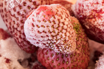 frozen strawberries