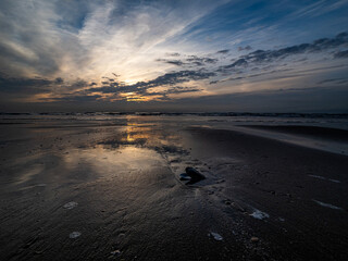 Sunset at the beach
