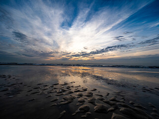 Sunset at the beach