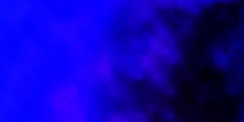 Light Pink, Blue vector backdrop with cumulus.