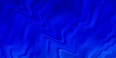 Light BLUE vector background with bows.