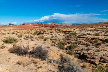 Dramatic Valley of Fire State Park Landscape Views