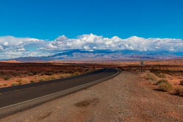 Dramatic Valley of Fire State Park Landscape Views