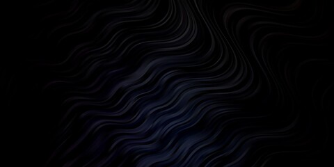 Dark BLUE vector background with lines.