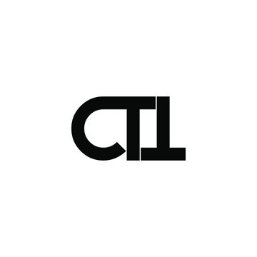 ctt letter original monogram logo design