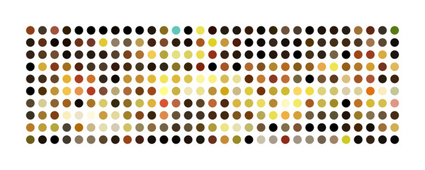 Abstract modern dot panorama design background illustration