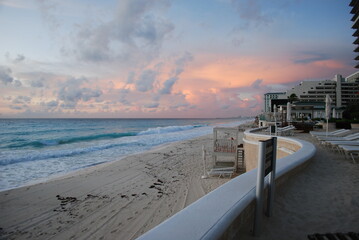 Obraz premium メキシコ、カンクンビーチ