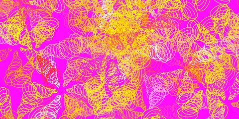 Light multicolor vector template with lines.