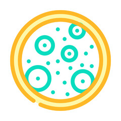 e700 - e799 antibiotics color icon vector. e700 - e799 antibiotics sign. isolated symbol illustration