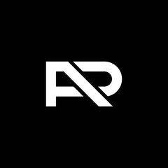 AR Letter logo business