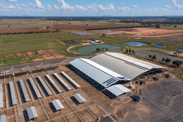 The Central West Livestock Exchange in regional Australia