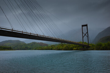 Bridge in Patagonia Chile