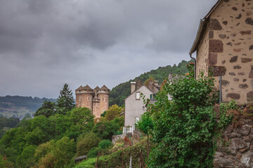 Tournemire, le château d'Anjony, Auvergne