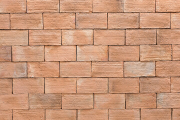 Obraz premium Old red brick wall background