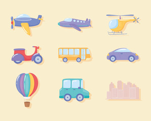 different transport form